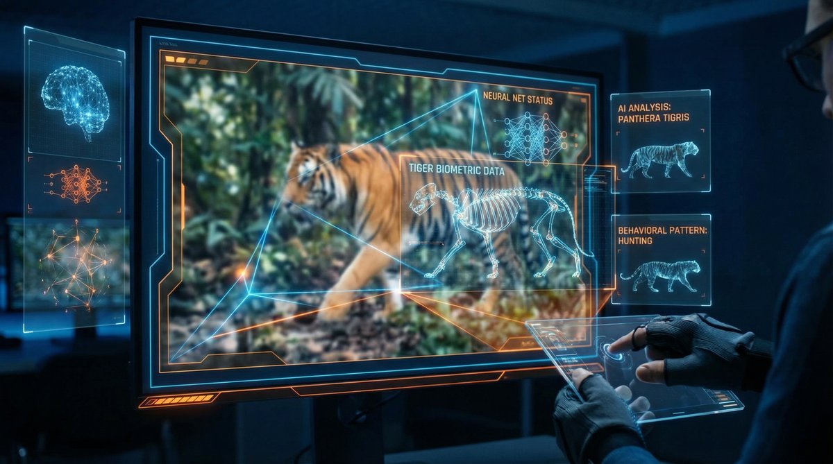 猎奇AI动物视频技术