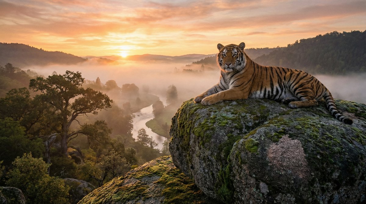 猎奇老虎纪录视频